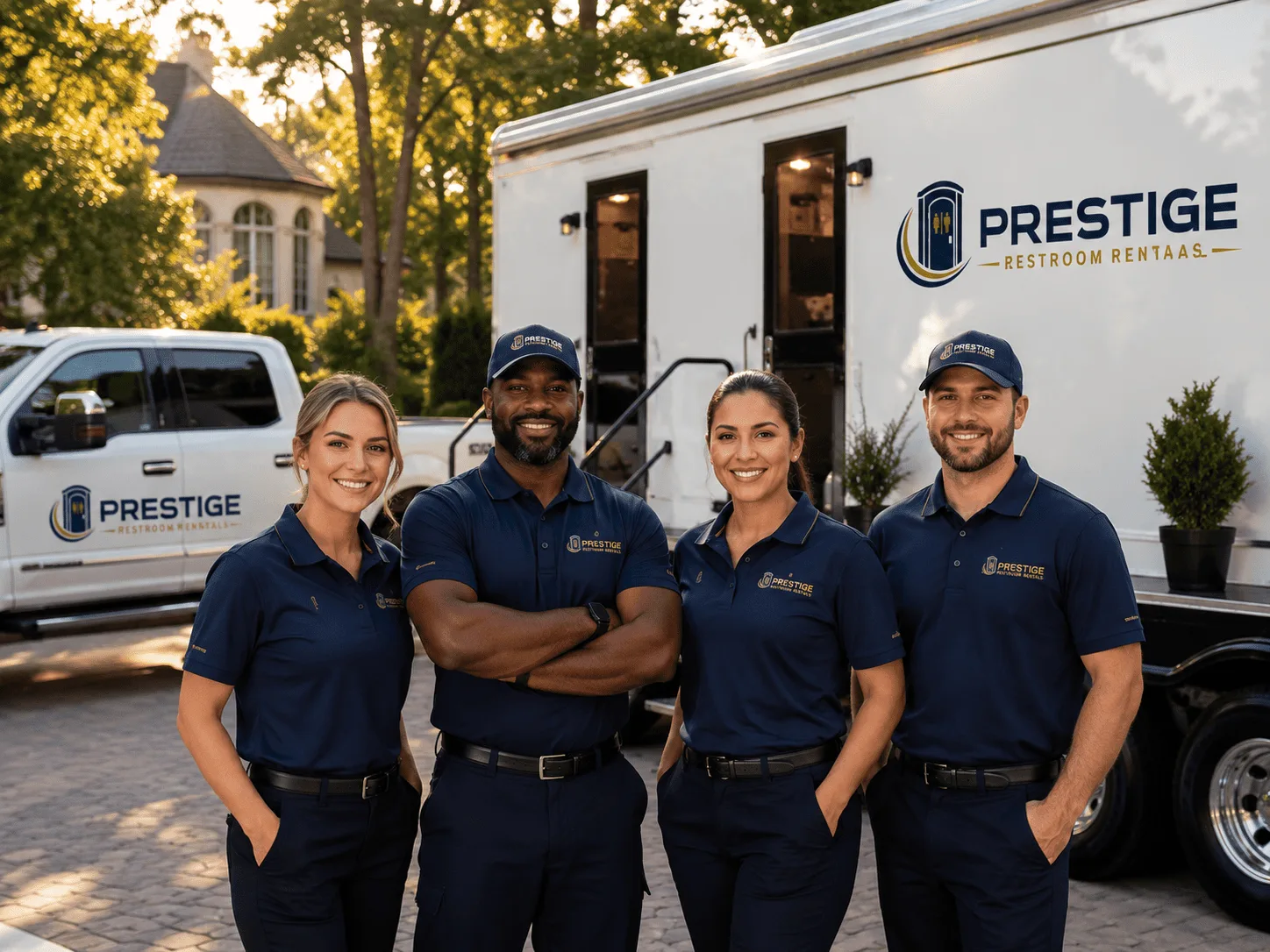 Trusted Luxury Portable Restrooms company in Slovan, PA